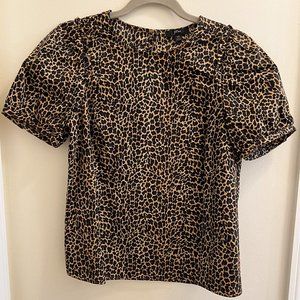 J.Crew Size XS Cheetah Shirt